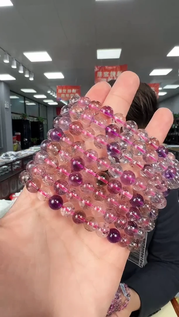 【闪购商品】水晶手链未镶嵌B75gck1109约7mm多样性发一件