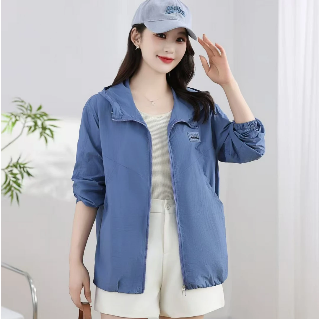 新款时尚大码防晒外套100-220斤夏季神器透气薄款