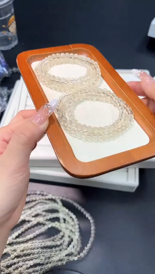 水晶手链未镶嵌89M多样性发其一【1条】默认微瑕