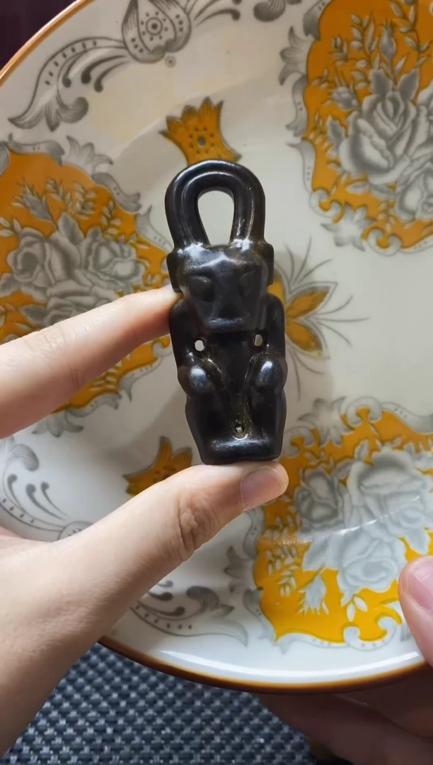 瓷片瓷片 瓷器 摆件 1个