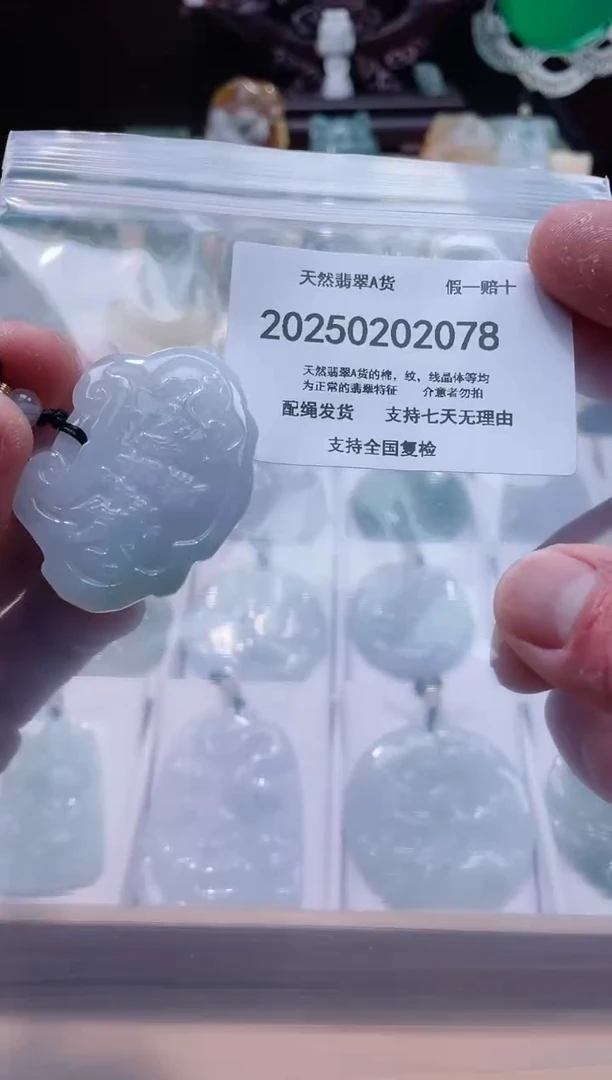 【闪购商品】翡翠颈饰未镶嵌闪购商品8号店200250020013