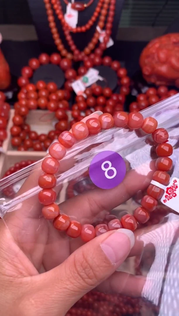 【闪购商品】南红玛瑙珠宝奇石未镶嵌8-8