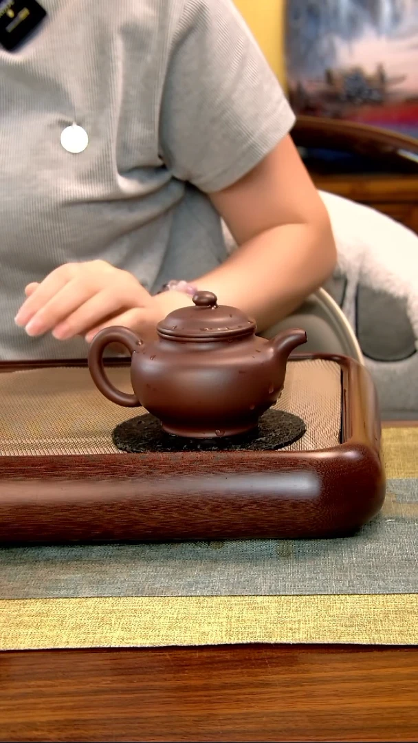 茶壶紫砂徐记福康 原矿紫砂 12