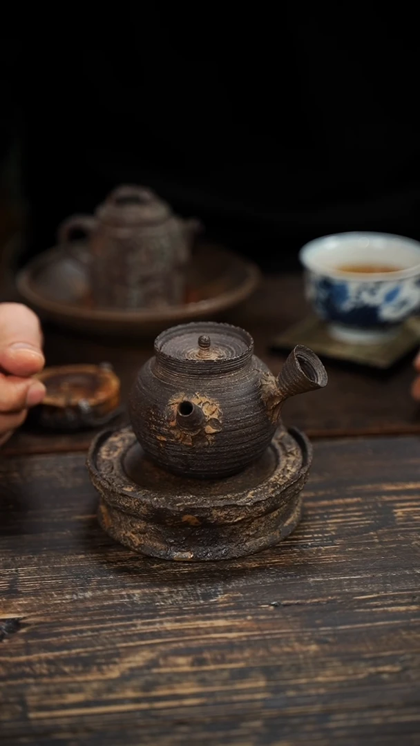 全手工制作 南蛮 侧把壶  150cc