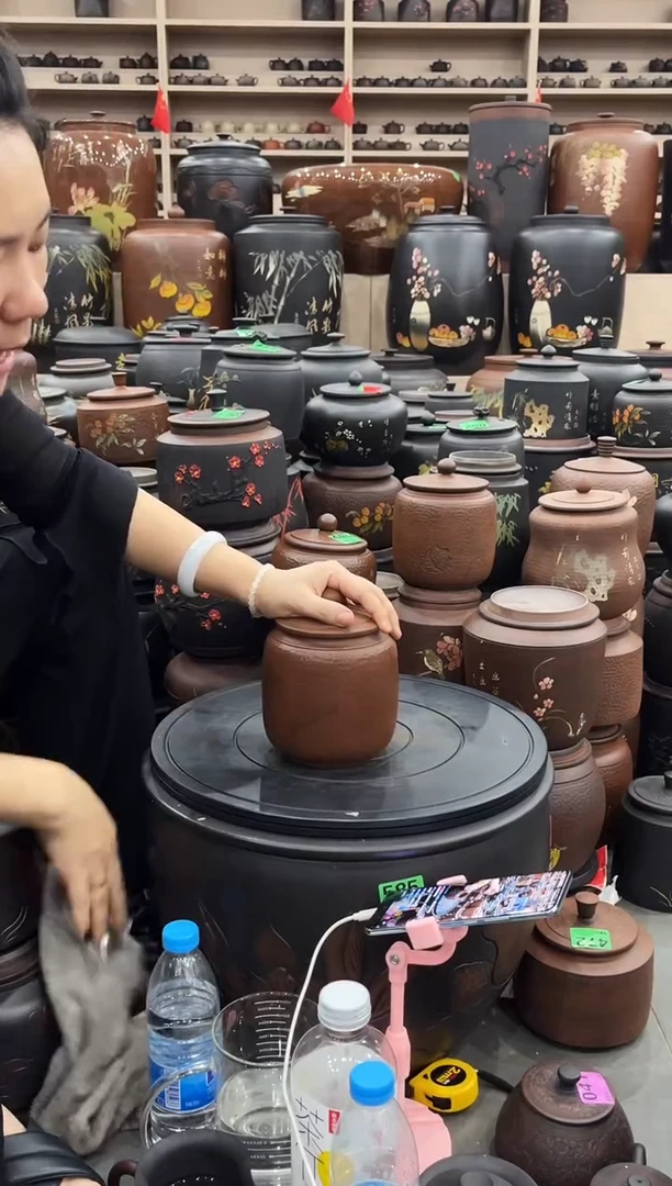 罐瑕疵茶叶罐 100克古铜色  523