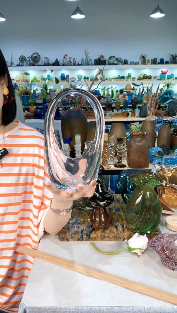 慕忆家手作琉璃花瓶