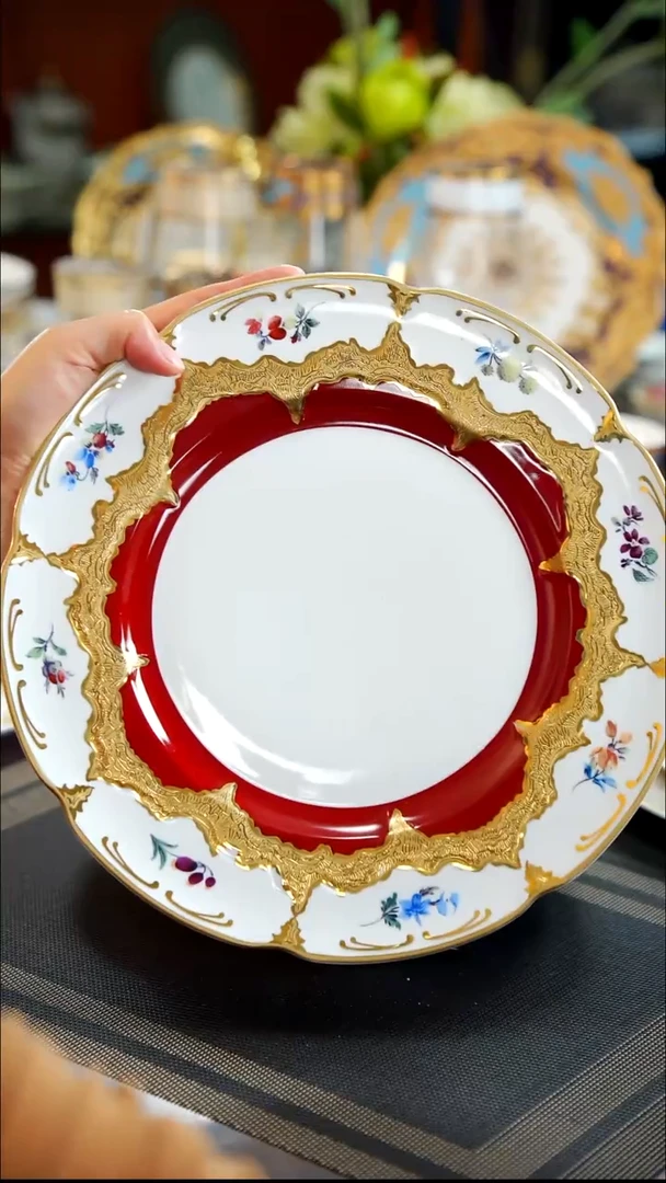 瓷片11英寸平盘1个