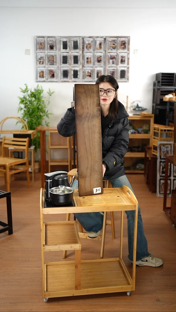 竹实木增高架长80