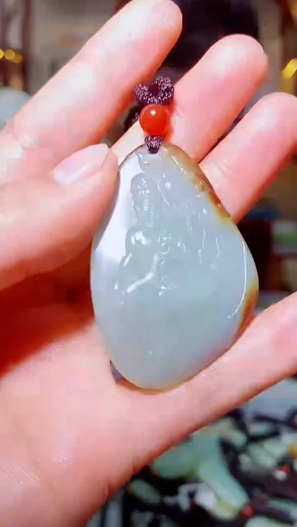 和田玉未镶嵌颈饰1