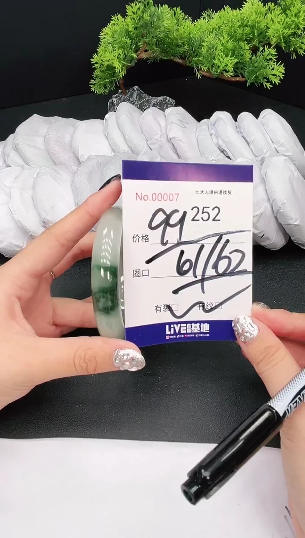 未镶嵌手镯翡翠252