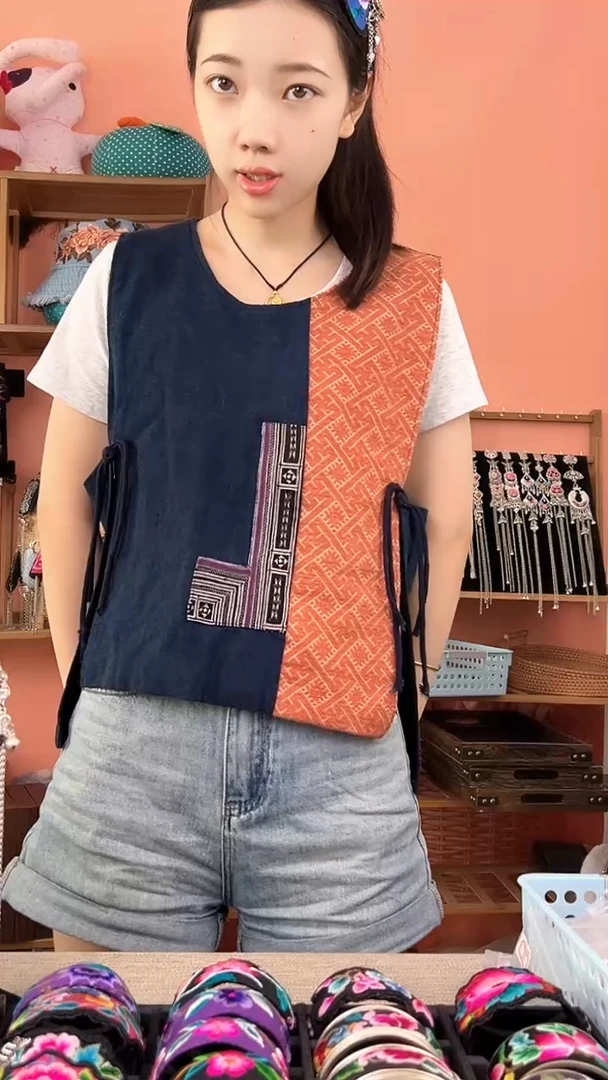 织绣有*妈艺枝独绣老绣饰品71