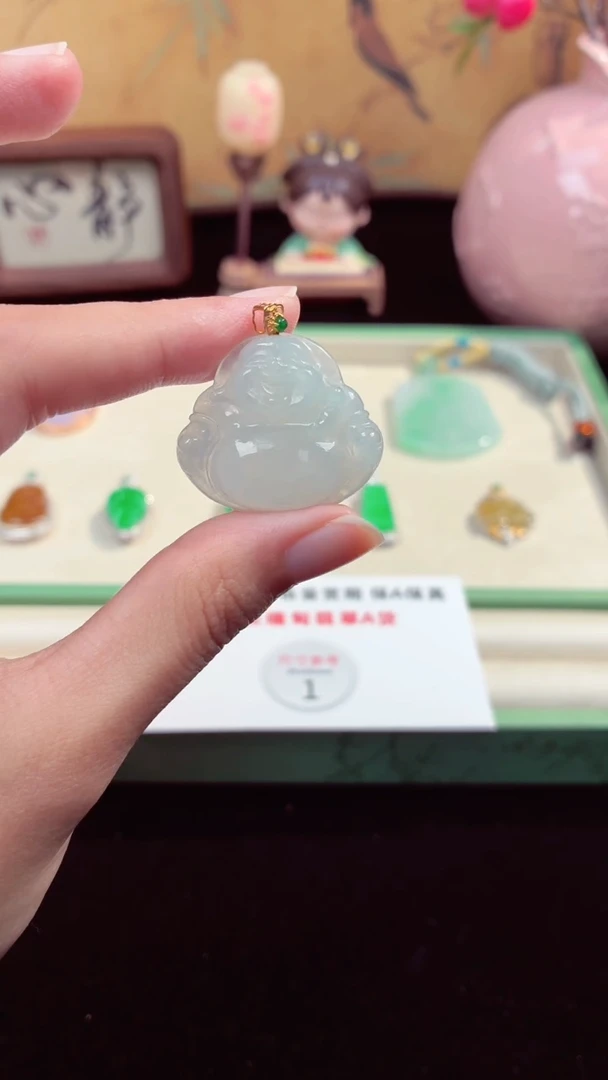 吊坠(不含链)未镶嵌翡翠翡翠吊坠24
