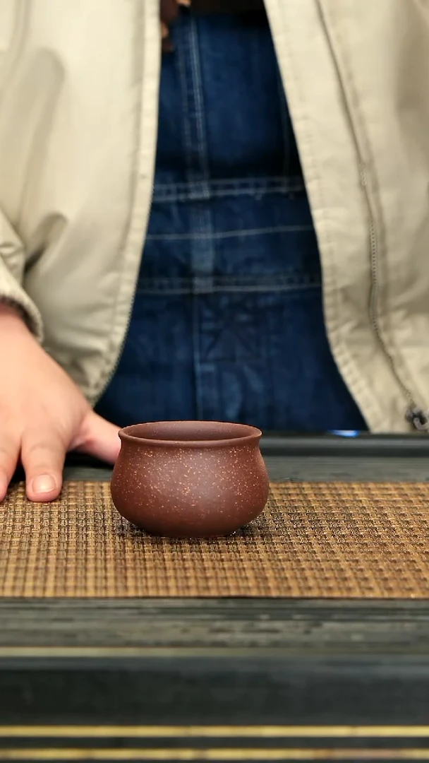 【闪购商品】紫砂茶壶2紫玉金砂 品茗杯