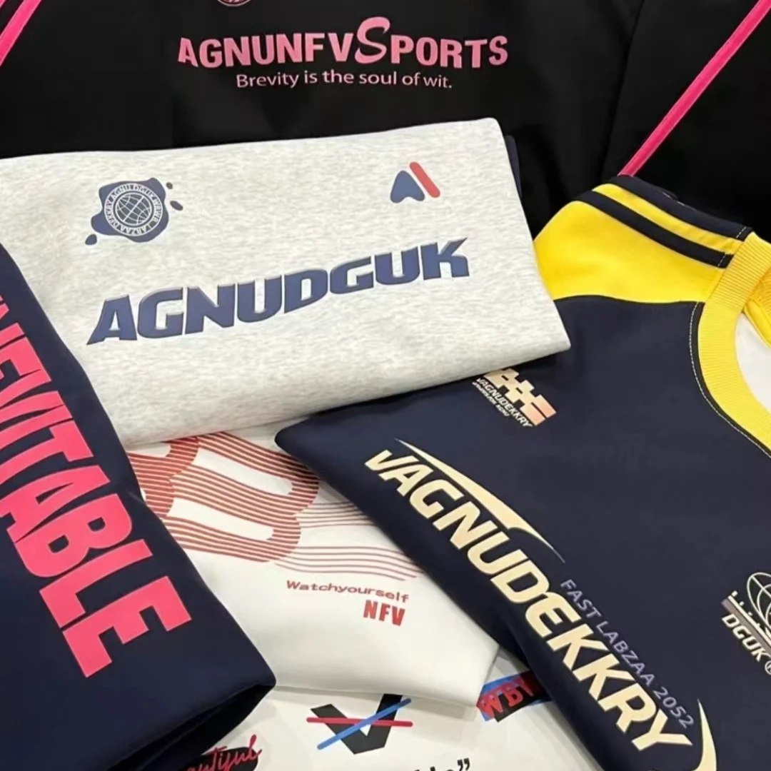 【001-049】男女情侣100%纯棉短袖插肩T恤女韩版宽松卡通印花体恤