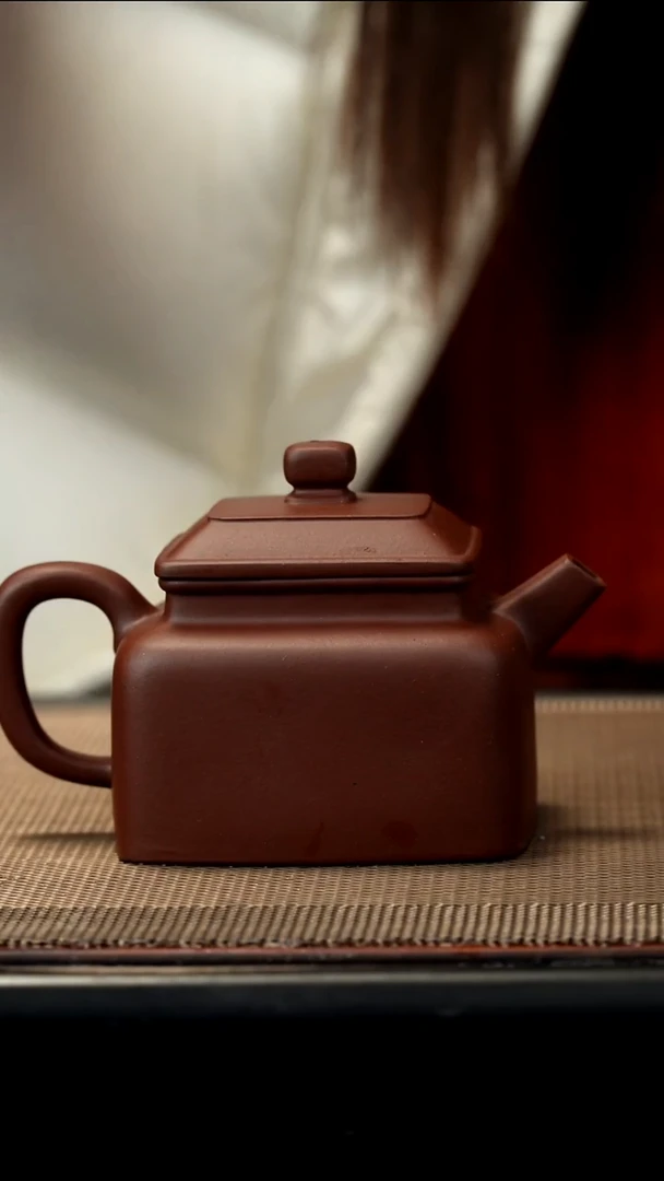 紫砂茶盏中槽清四方德钟170CC