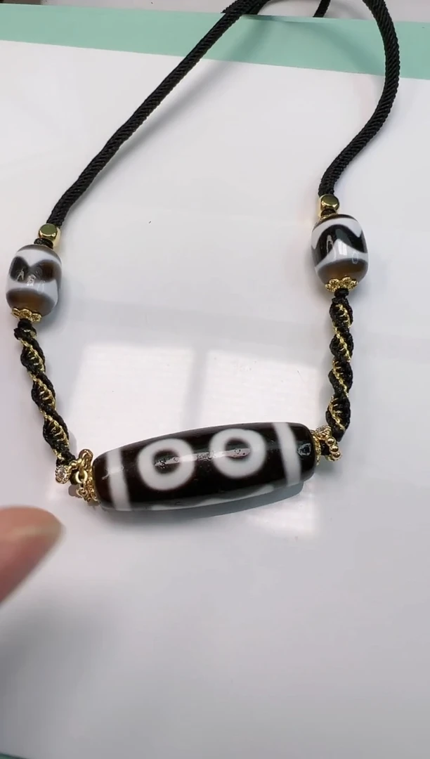 玛瑙/玉髓（覆膜）项链未镶嵌Y21545（拍一发一）多样性发货