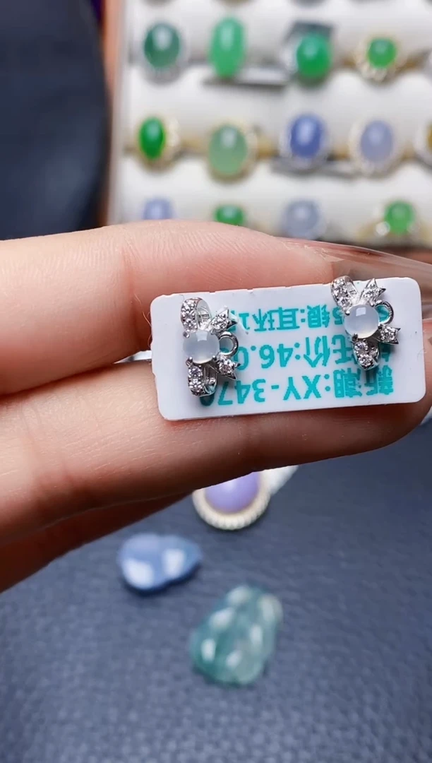 未镶嵌戒指翡翠1011