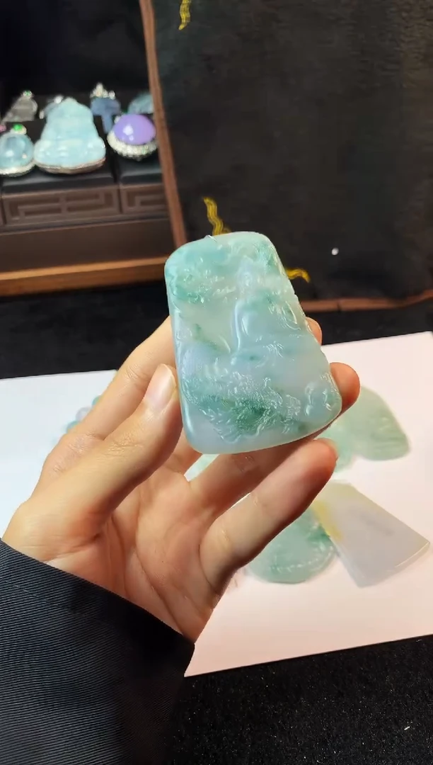 未镶嵌定制翡翠S毛货不退不换