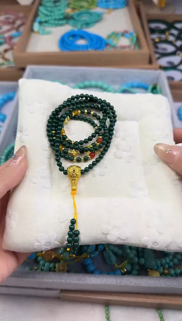 大漆工艺品手串/手链汀禾珍品——80