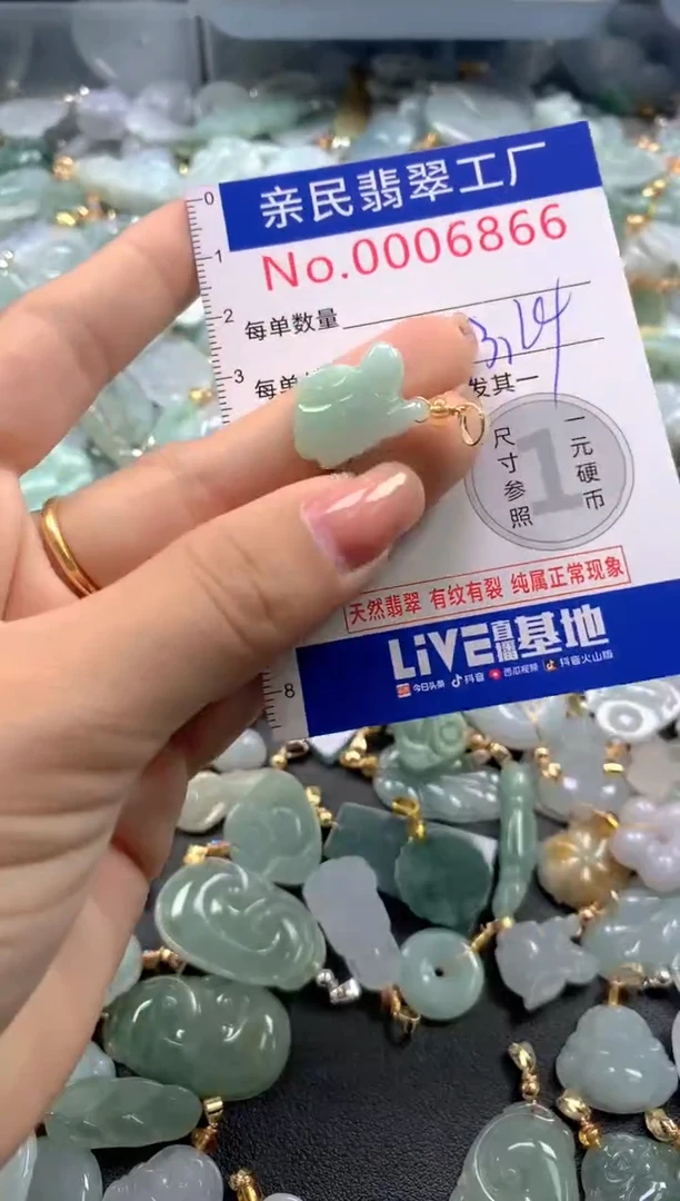 颈饰未镶嵌翡翠6866