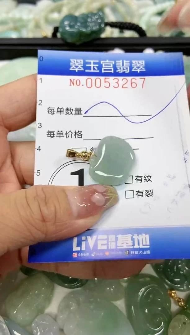 【闪购商品】翡翠颈饰未镶嵌闪购0053267