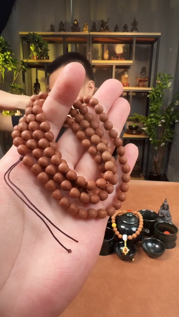 手串五线菩提6+108金五线