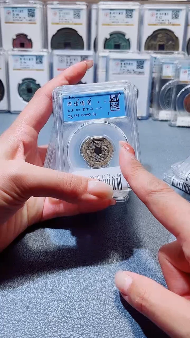 铜A179闻德同治通宝云局一枚828(柏杨)