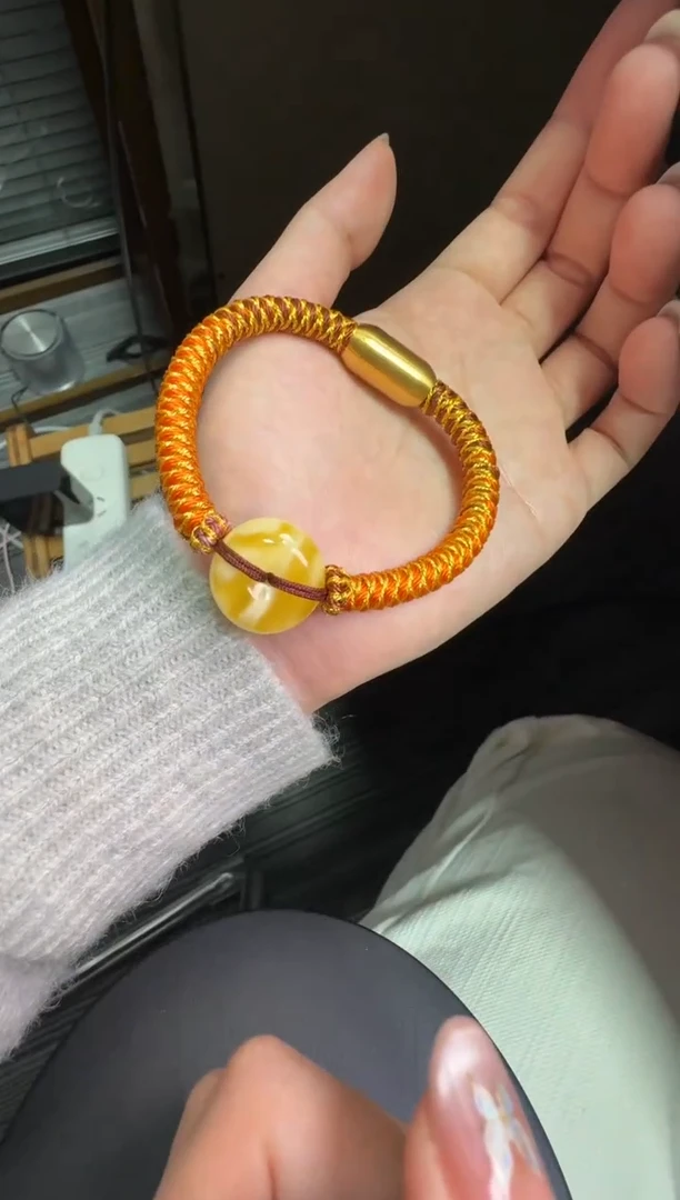 【闪购商品】琥珀珠宝奇石未镶嵌平安扣