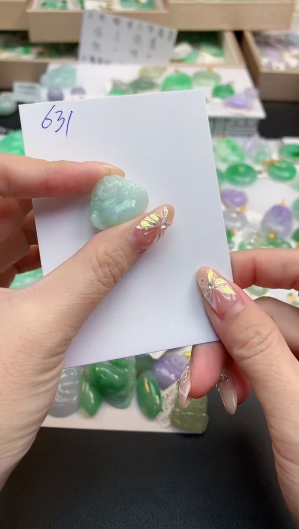 颈饰未镶嵌翡翠天然缅甸A货翡翠