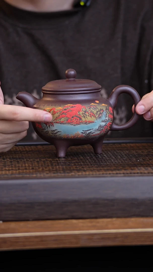 茶壶紫砂宜兴手工原矿紫砂壶001