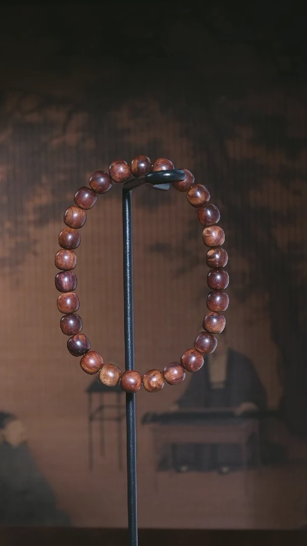 黄花梨/降香黄檀手串/手链海南黄花梨0.8单圈