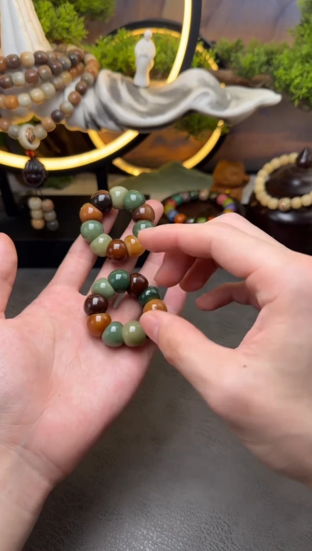 【闪购商品】菩提手串未镶嵌菩提山竹手黏