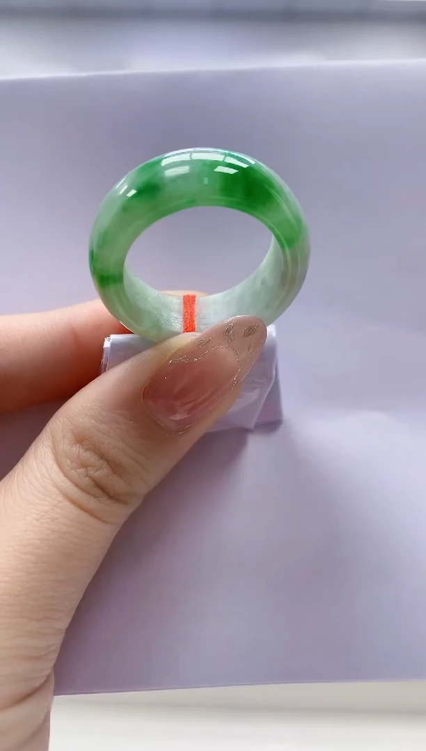 未镶嵌定制翡翠5028jw-毛货扳指25