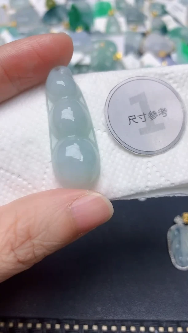 颈饰未镶嵌翡翠天然缅甸A货翡翠