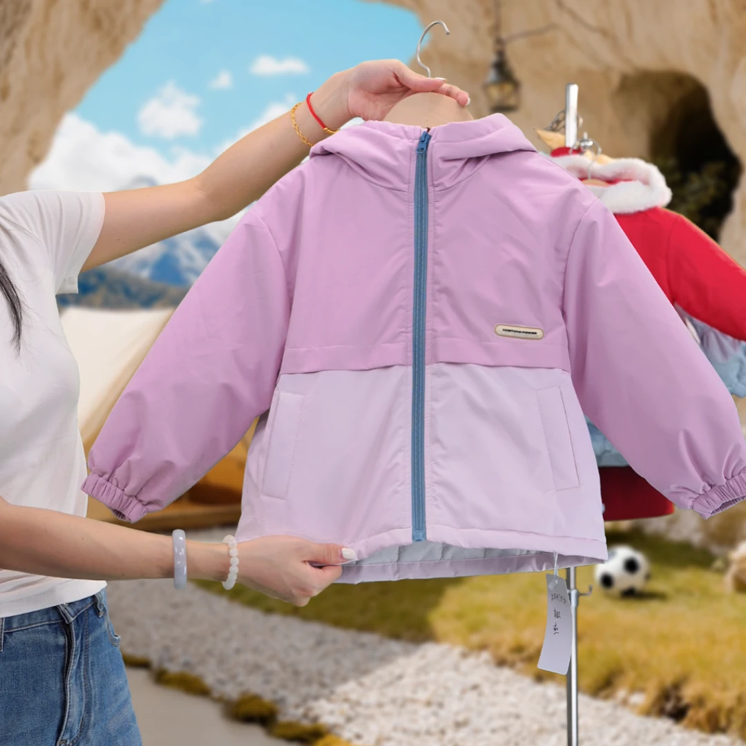 皇室童缘2025儿童裤子秋冬季款三防外套17830107001