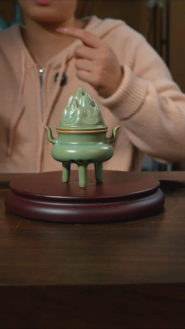 杯子瓷蜗*汝州原产地原矿仿古老釉q