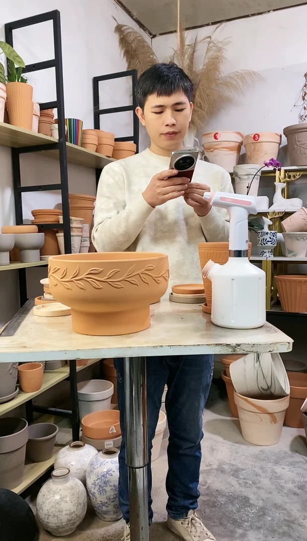 【闪购商品】红陶25*16红陶矮盆火锅 1盆无托