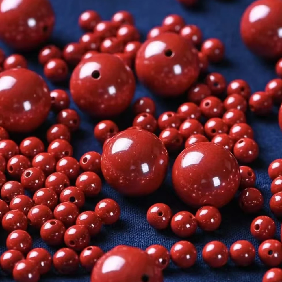 含辰砂工艺品紫砂手工串珠创意DIY多功能玩具树脂手串包挂车挂