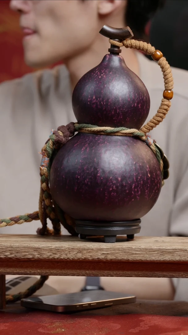 693号大漆精品葫芦一物一拍1000ml