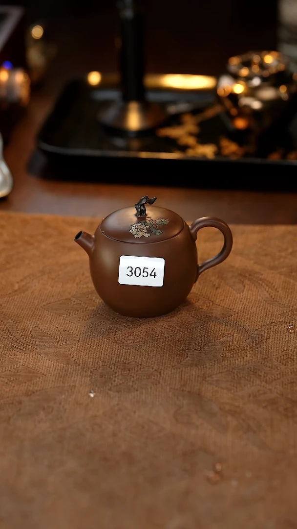 【闪购商品】雲梦茶器紫陶小壶3054