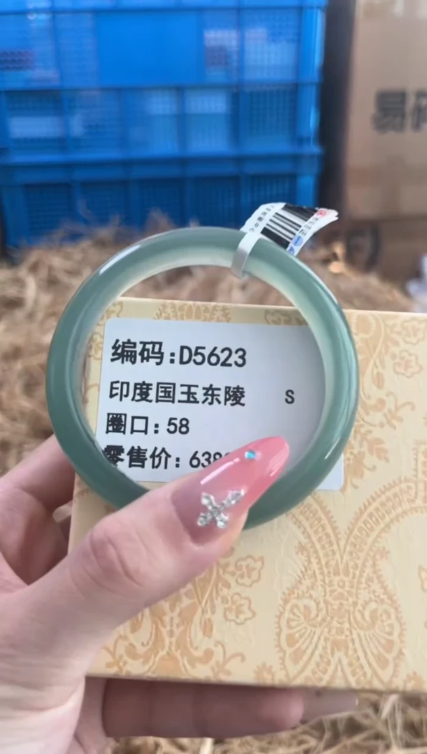 未镶嵌手镯石英质玉D5623