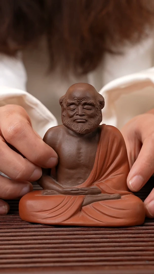 【闪购商品】紫砂茶宠紫砂 达摩
