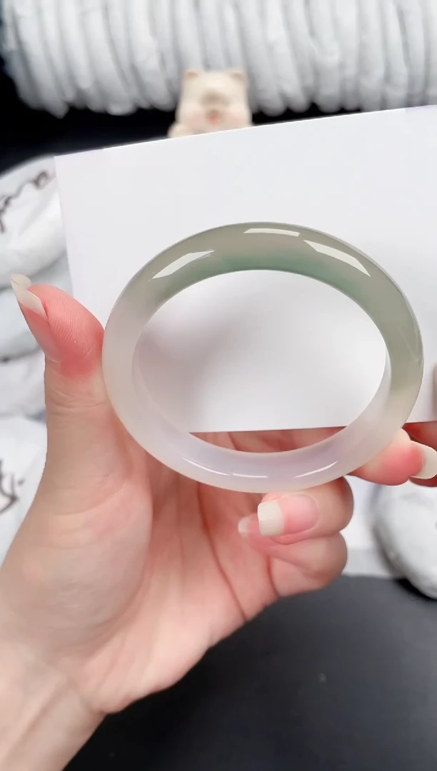 石英质玉手镯未镶嵌11-54.5