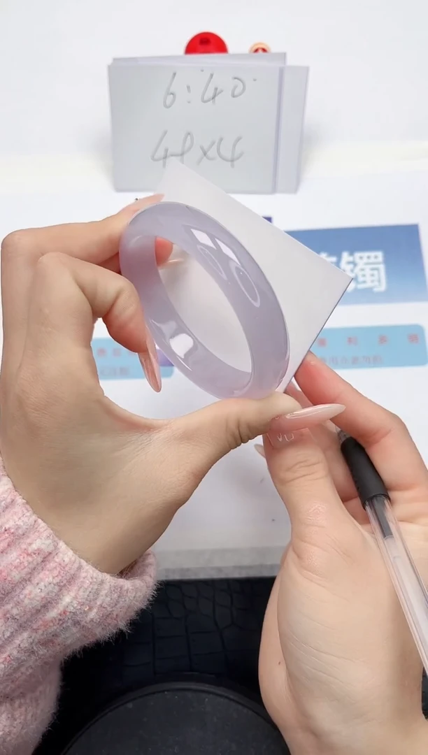 【闪购商品】石英质玉手镯未镶嵌L68-56.7