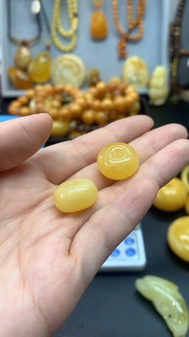 【闪购商品】琥珀珠宝奇石未镶嵌547（2发2