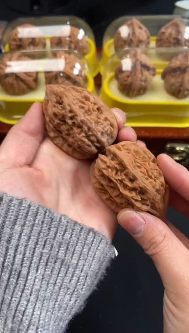 把件文玩核桃鸡心39尺Z926