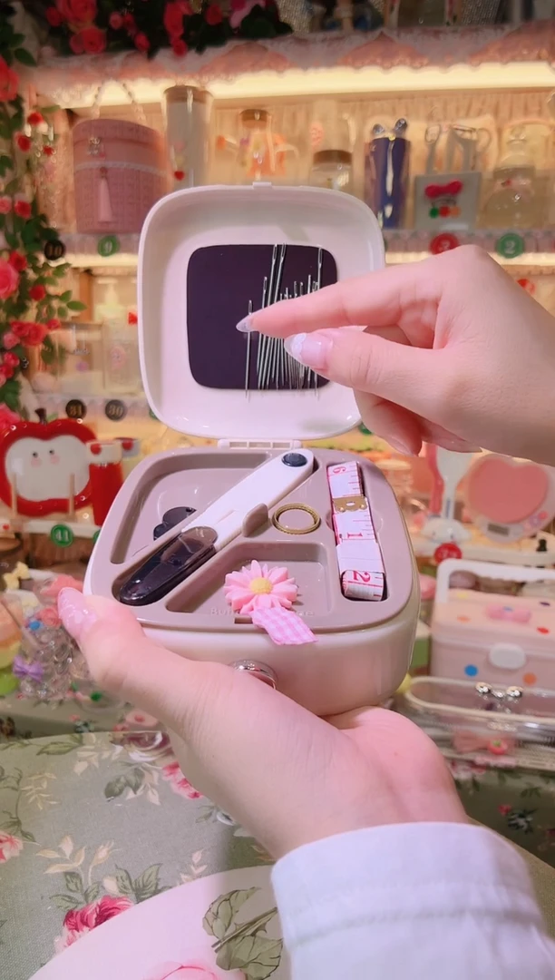 摆件开播福利数量不多，快抢！针线盒