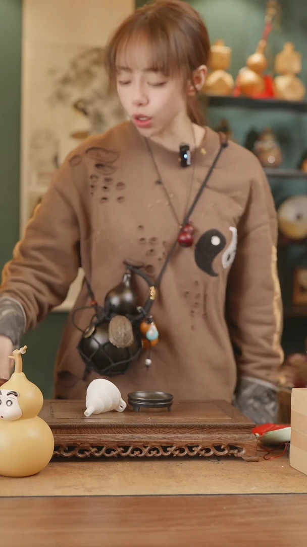 【闪购商品】101号精品天然大漆工艺防渗内胆酒葫芦~