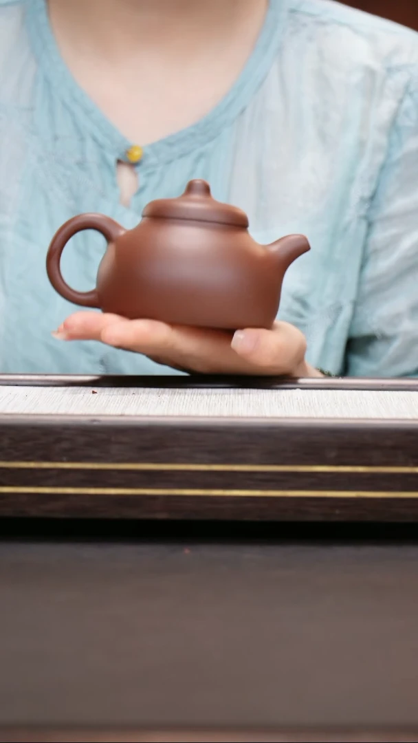 茶壶紫砂紫泥  乳鼎