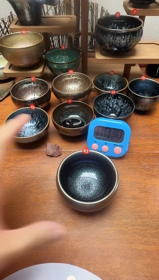 茶盏w****g93号建盏工匠茶器